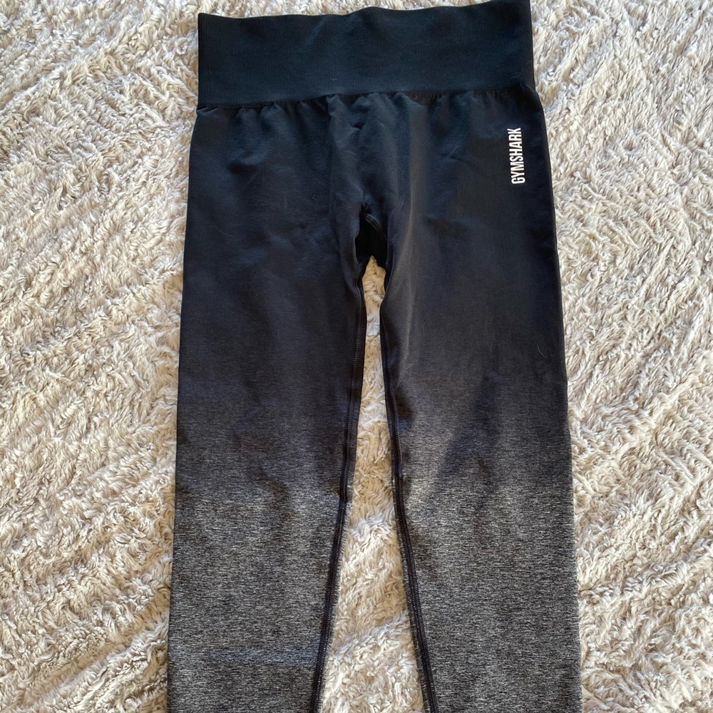 Gym Shark Black to Grey gradient Leggings